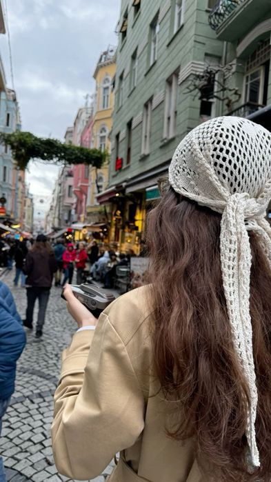 В'язаний пояс-аксесуар на джинси та сукню | Ручна робота