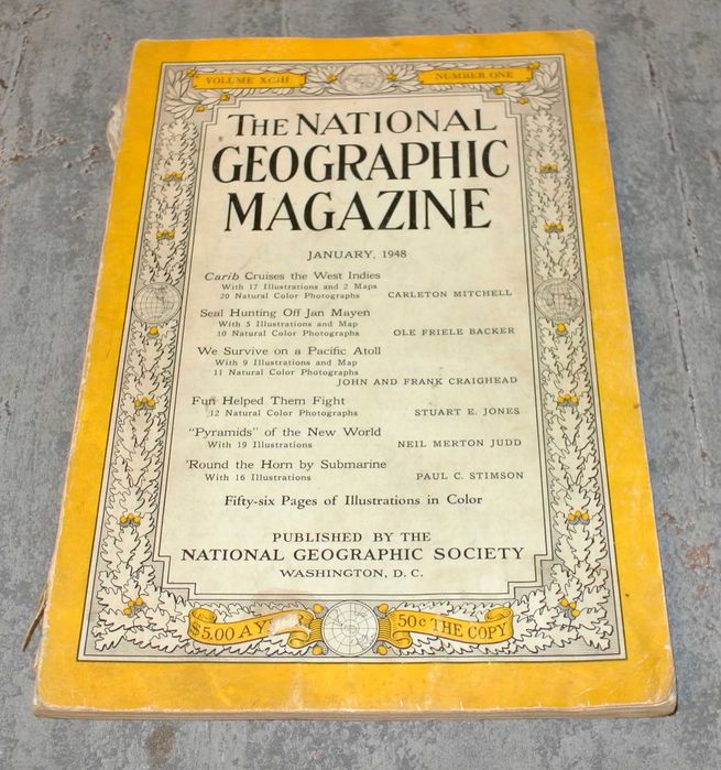 The National Geographic Magazine - January 1948
