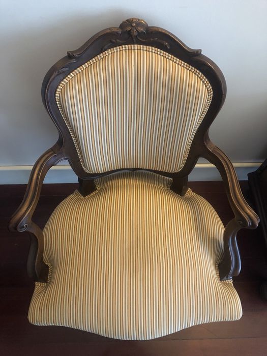 Cadeirão de sala vintage