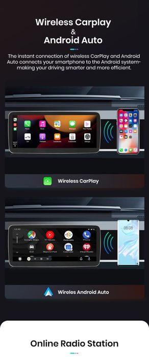 Rádio 10,25" android CARPLAY mercedes Classe A GLA W176 C117 x156 NOVO