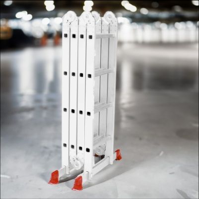 Драбина алюмінієва трансформер 4x4 лестница 4.7м алюминиевая до 150кг