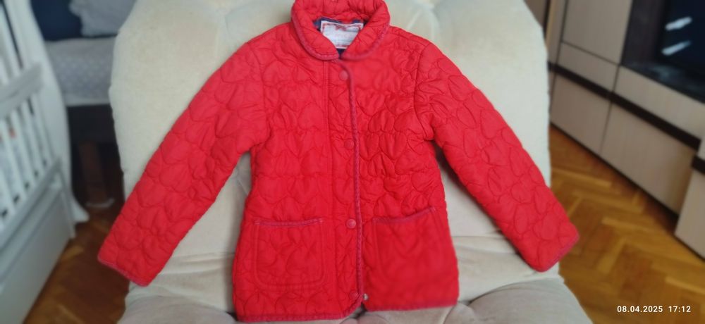 Весенняя Куртка для девочки весна ветровка курточка 5 лет