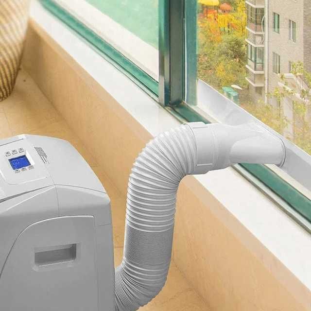 Régua extratora de janela para ar condicionado portatil