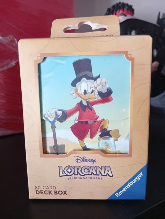 Lorcana deck box Disney uncle scrooge