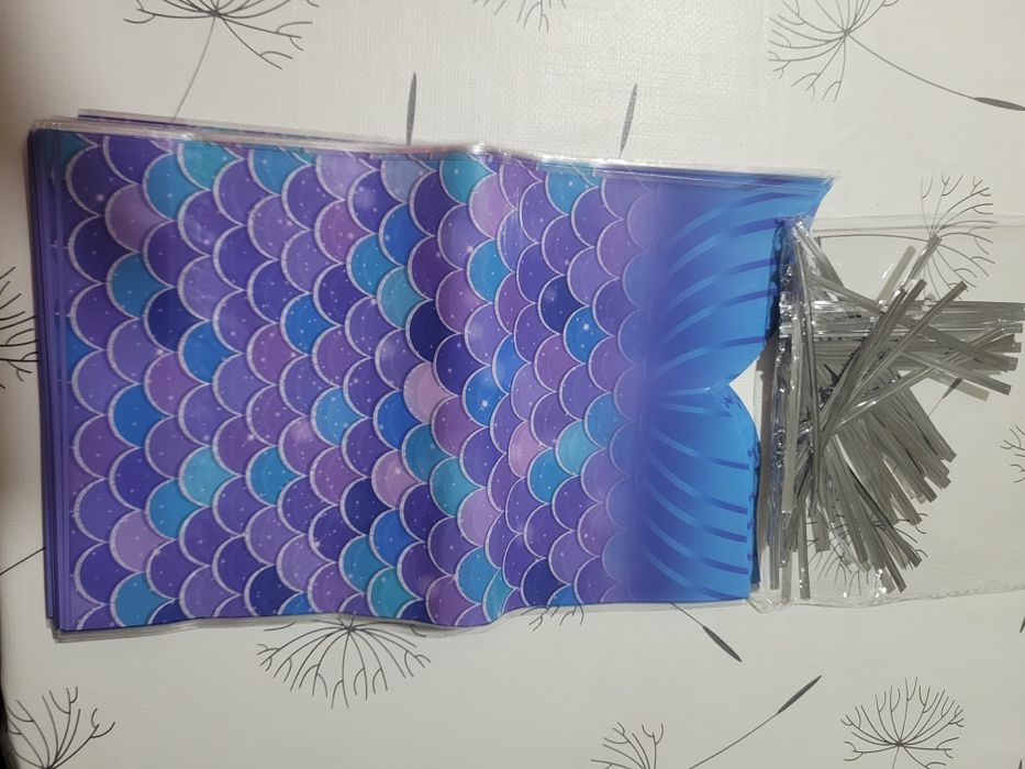 Набір пакетів для пакування солодощів метелики Русалонька