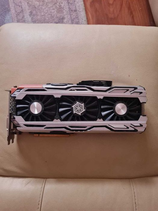 Видеокарта Nvidia GTX1080 iChill Herculez 8GB