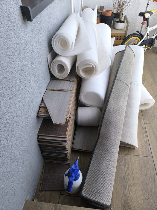 Oddam za darmo panele podłogowe + podkład (z demontażu)