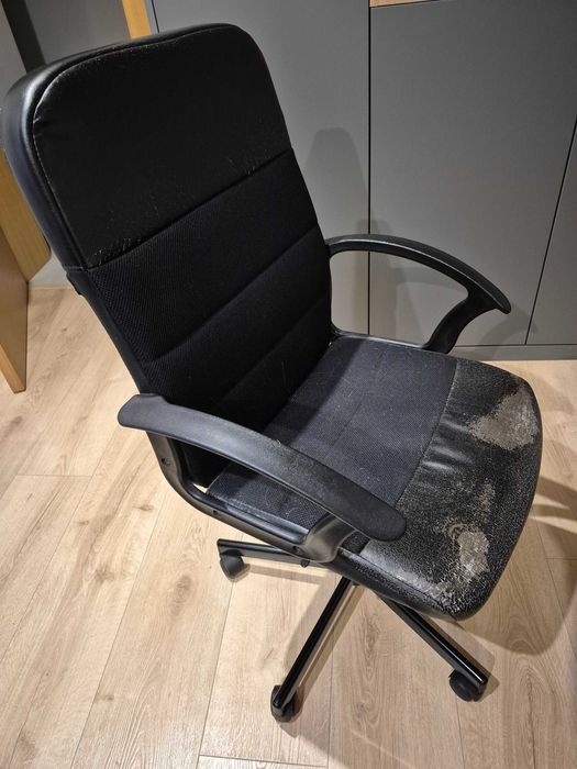 Krzesło obrotowe fotel biurowy Ikea Fingal