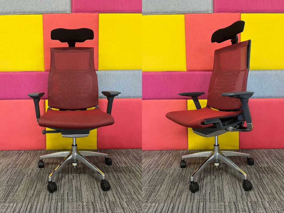 NOWY Fotel biurowy obrotowy ergonomiczny HJH Office Dynafit okazja!