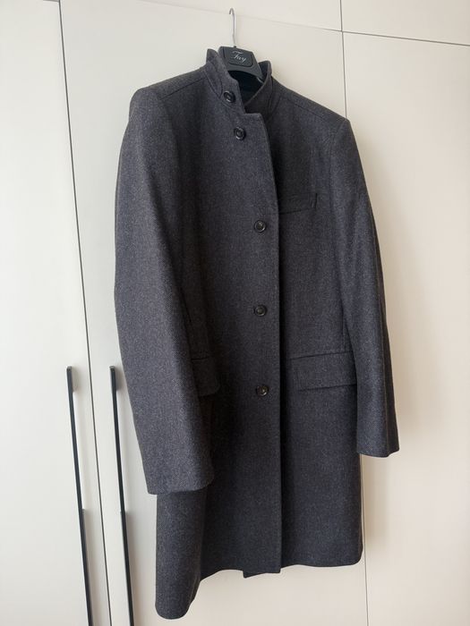 Hugo boss  zegna corneliani пальто шерсть
