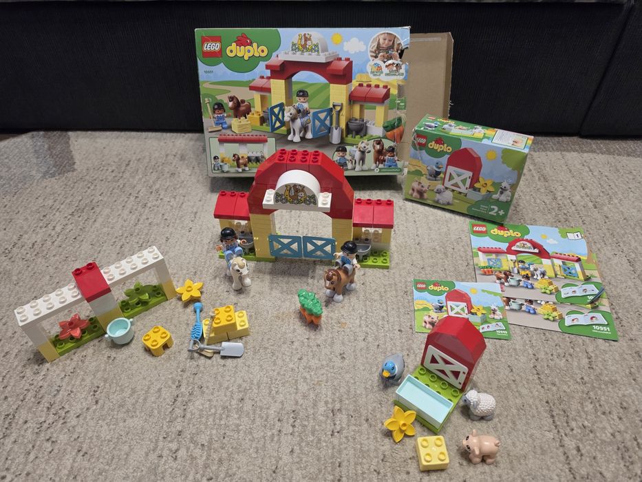 Lego Duplo 10951 Кінна ферма і Lego Duplo 10949