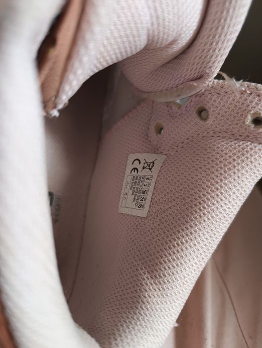 Świecące buty skechers 38 metaliczne złoto różowe hit