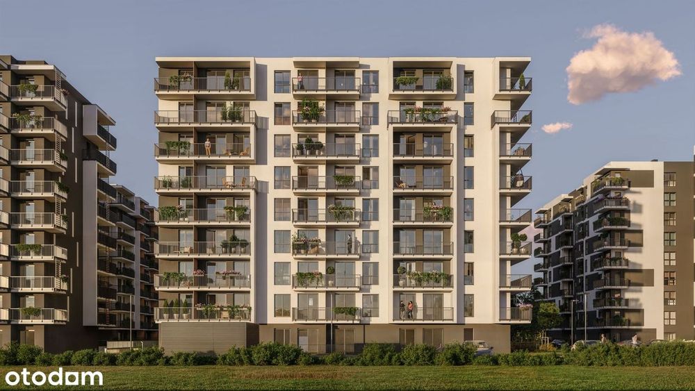 2-pokojowe mieszkanie 42m2 + balkon Bezpośrednio