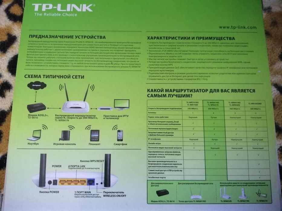 Безпровідний маршрутизатор (Роутер)