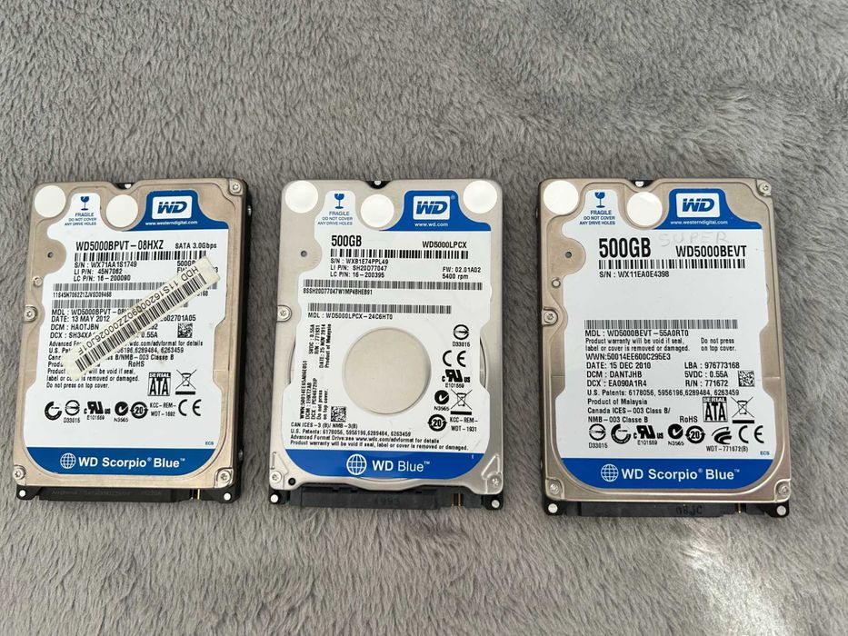Hdd 500 GB SATA WD