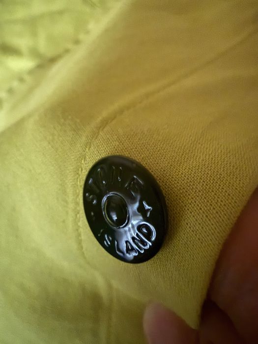 Stone island ярко желтый