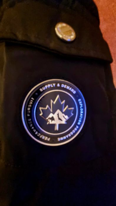 Parka Supply & Demand Preto com Capuz