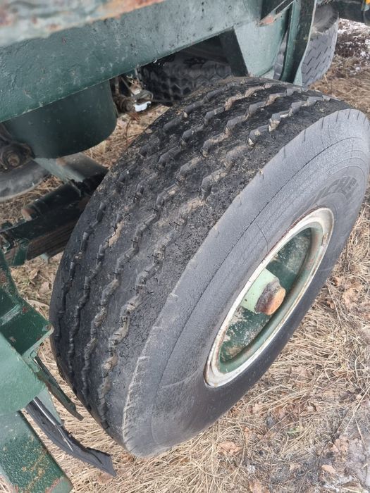 Przyczepa rolnicza niemiecka wywrot wywrotka