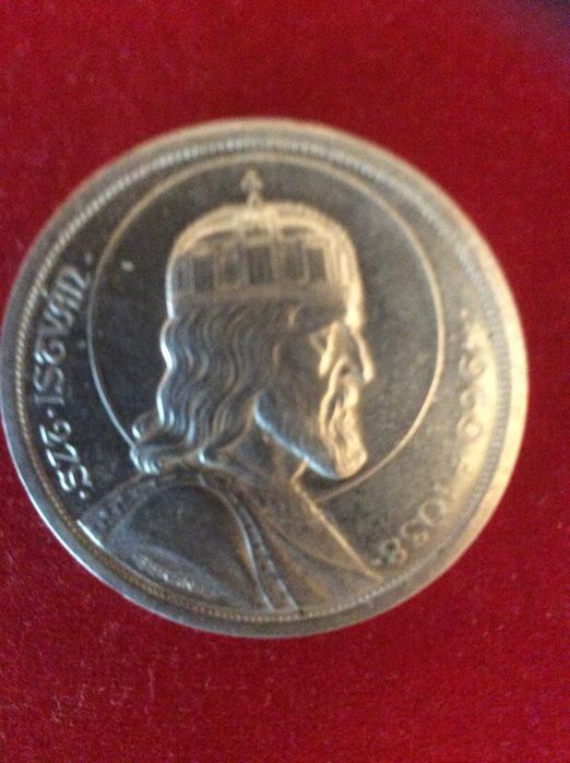 Серебро-5 пенго 1938 года
