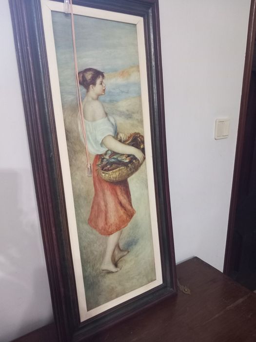 Quadro representando peixeira