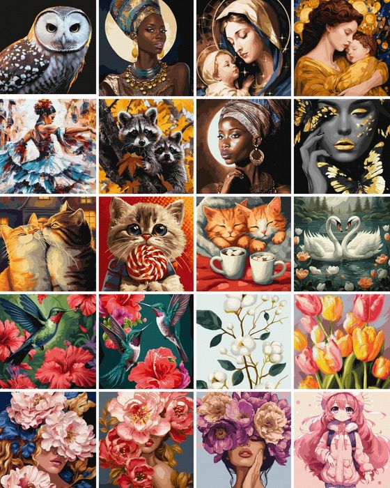 Картини за номерами Картини по номерам