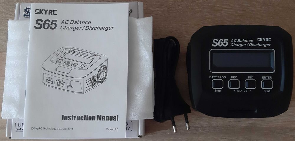 Зарядное устройство SkyRC S65 2-4S 6A/65W с/БП универсальное