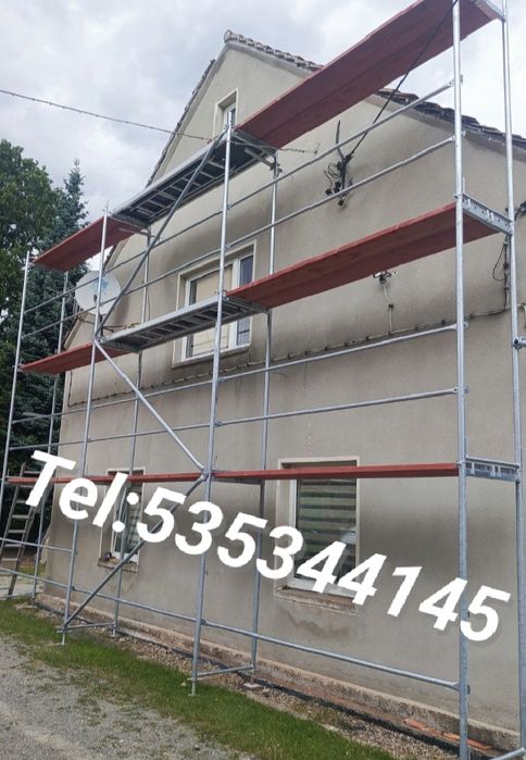 Rusztowanie poznańskie plettac nie używane dostępne od ręki LEASING