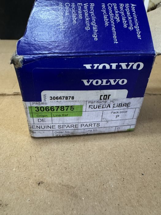 Volvo, roda livre do alternador.