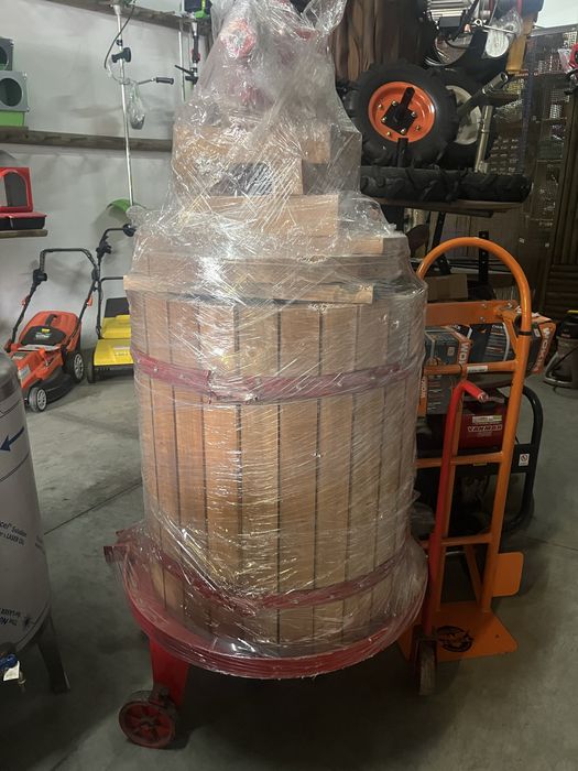 Esmagadores prensas cubas barris