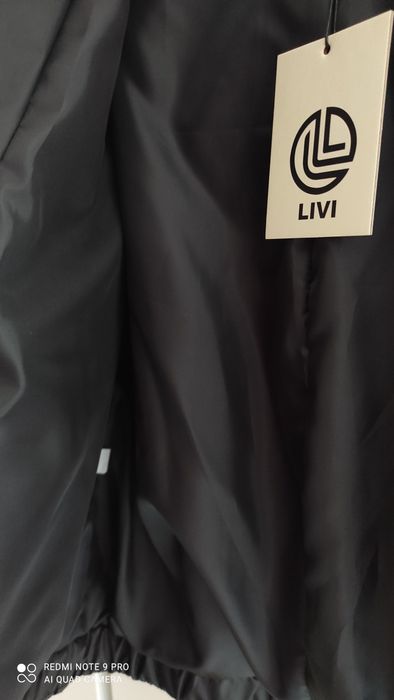 kurtka livi czarna /  rozm. 38 - M/  wiosna