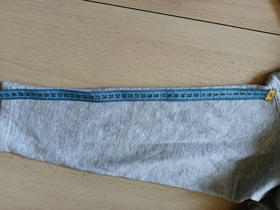 Szara bluza z kapturem "On the way" S
