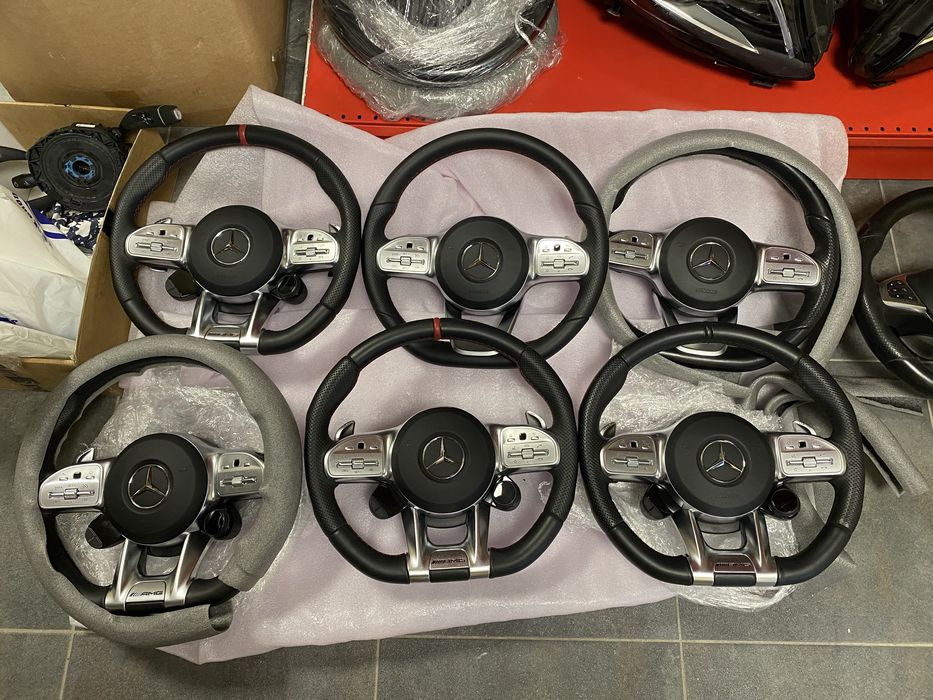 Руль рулевое колесо AMG мерседес E 213 разборка выдубичи