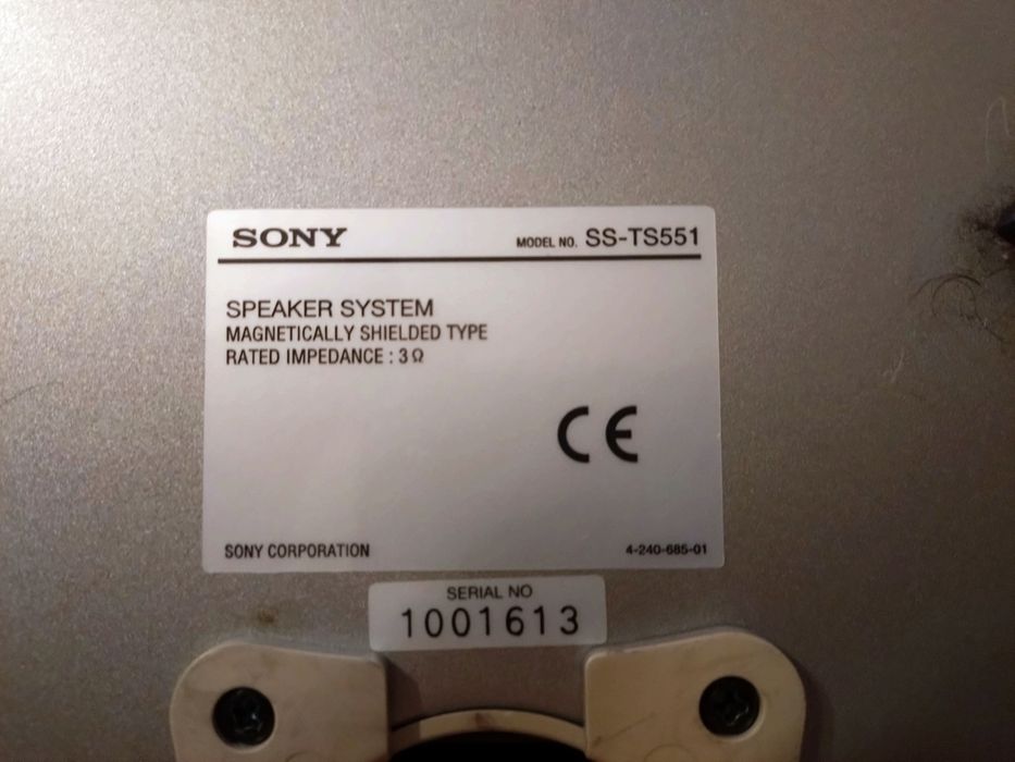 Kolumny i subwoofery Sony