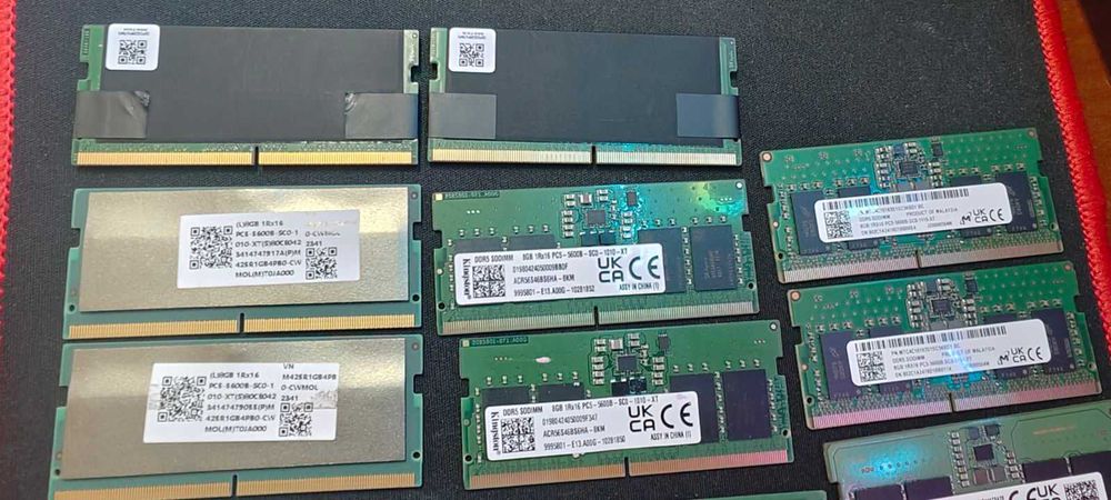 Оперативная память для ноутбука SO-Dimm DDR5 16Gb(2x8) 4800Mhz 5600Mhz