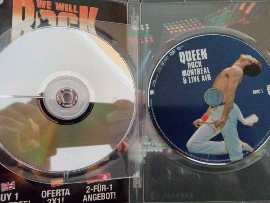 Queen - Rock Montreal & Live Aid  - Edição Especial 2 Discos!