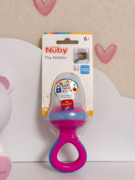 Ніблер з захисним ковпачком 6+ міс Nuby
