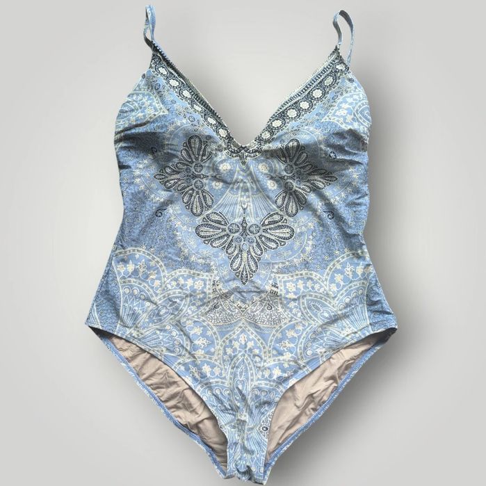 Monsoon Blend kostium kąpielowy jednoczęściowy 44 XL wzór boho