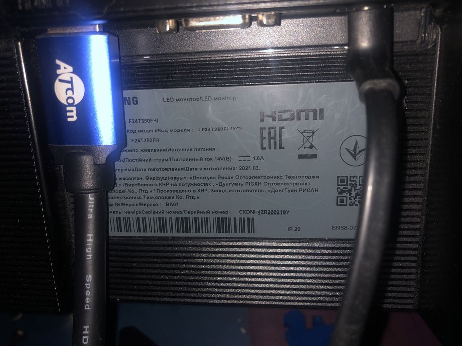 Монітор Samsung T350 HDMI ( торг є писати в особисті)