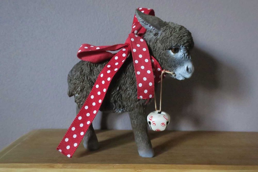 Figurka osiołek osioł dekoracja