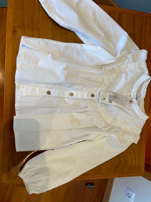 Camisa lanidor menina 6-7 anos, NOVA