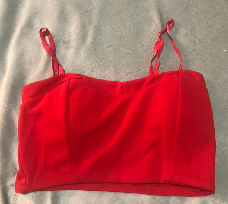 Top Vermelho Feminino