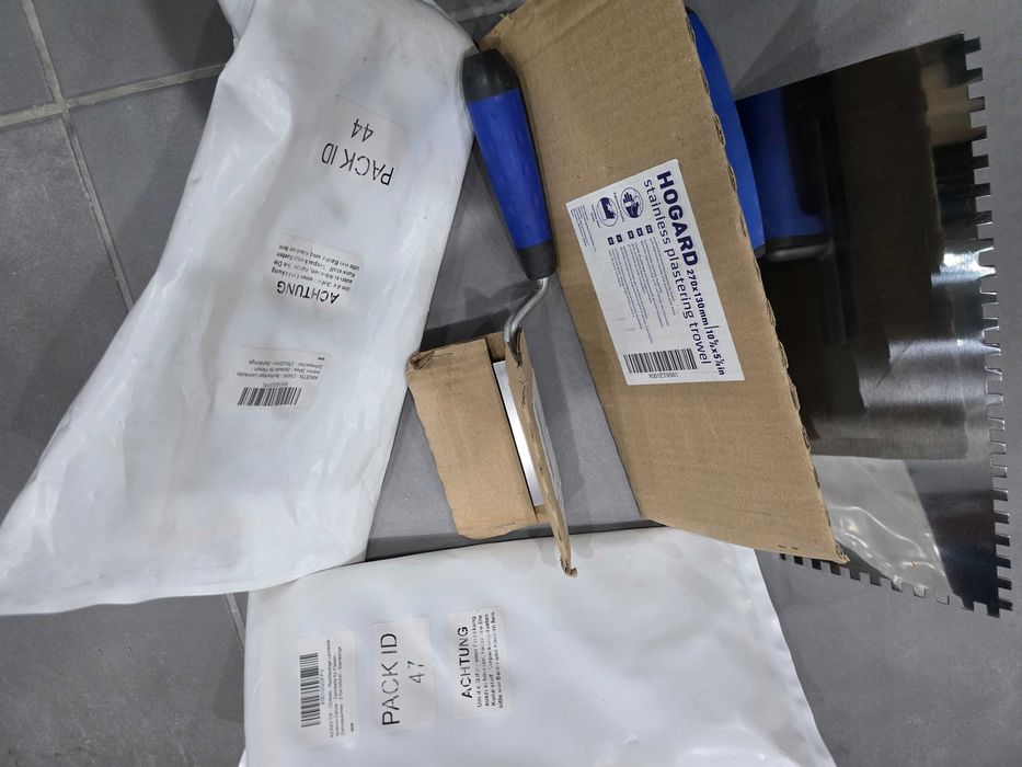 Kit Profissional Novo - Talochas Inox para Massas, Pladur e Azulejos