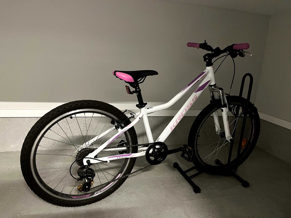 Rower KROSS LEA 1.0 różowy, rozm. S,  rama 15