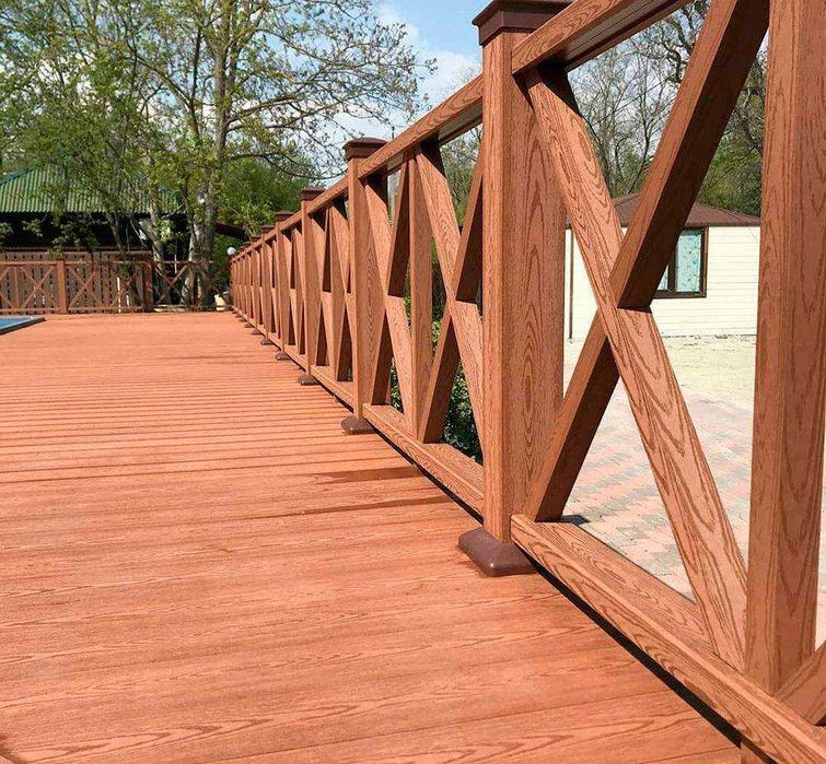 Перила для терас. Перила. Огорожа. Перила для веранди. Огорожі