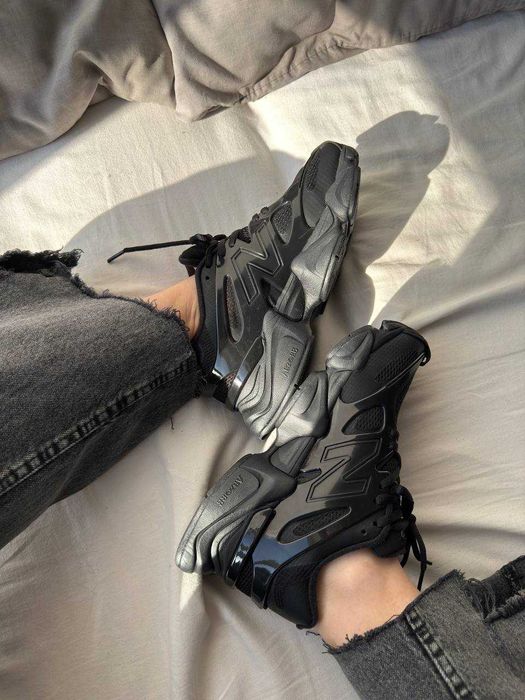 New Balance 9060 Black Cat (36-45) чоловічі-жіночі кросівки Нью Беланс