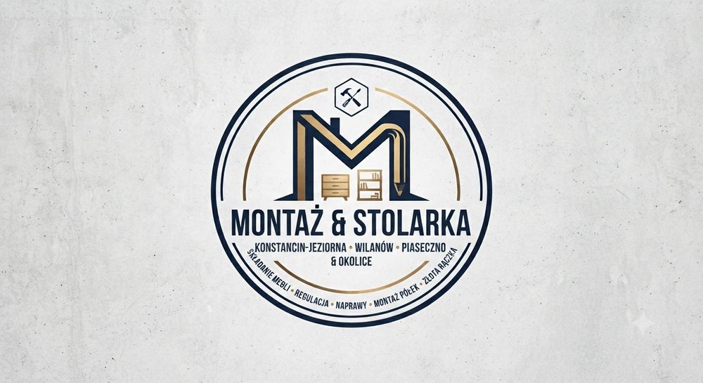 Składanie mebli, naprawy stolarskie, regulacja frontów