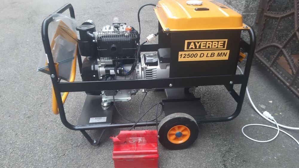 Однофазний дизель генератор 8-10кВт/230В Ламбардіні - Італія