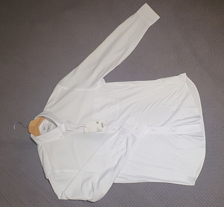 Uniqlo Koszula męska biała L NON AIRON z Japoni