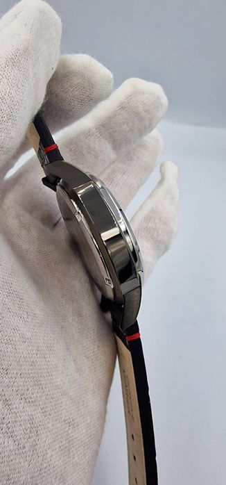 Atlantic Seasport Chronograph Gunmetal Black - szafir, skóra, Swiss