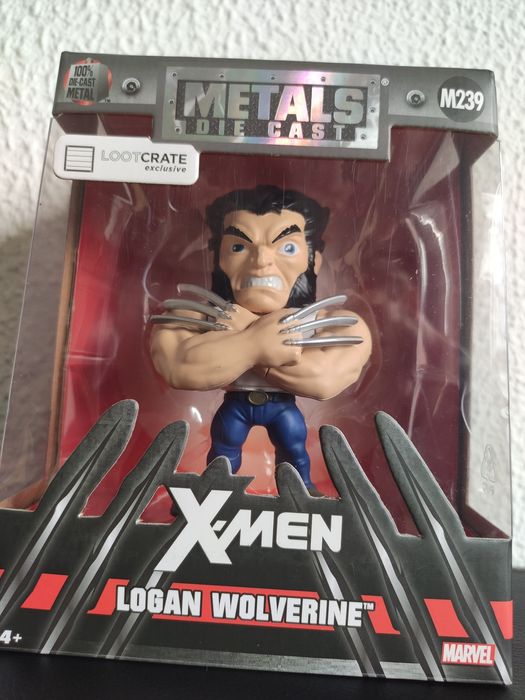 Figura metalica de Wolverine